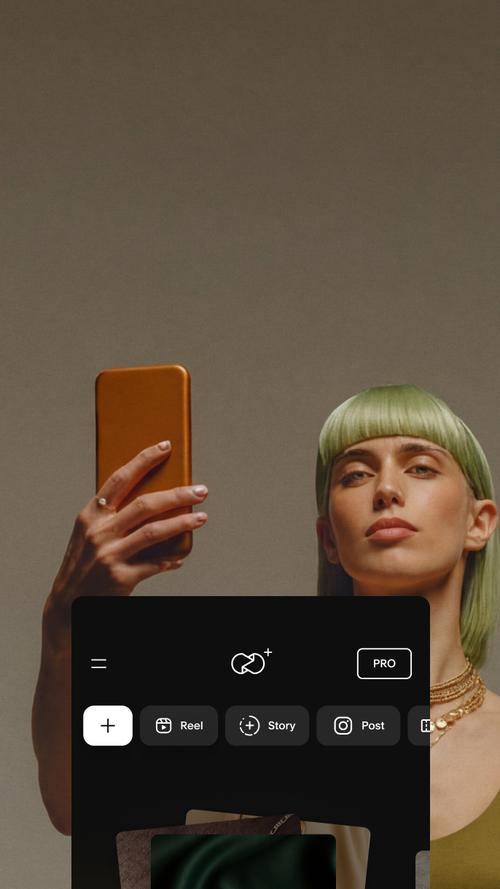 A creator photographing themselves for social media, alongside a content creation interface with a "New Release Coming" story post.
