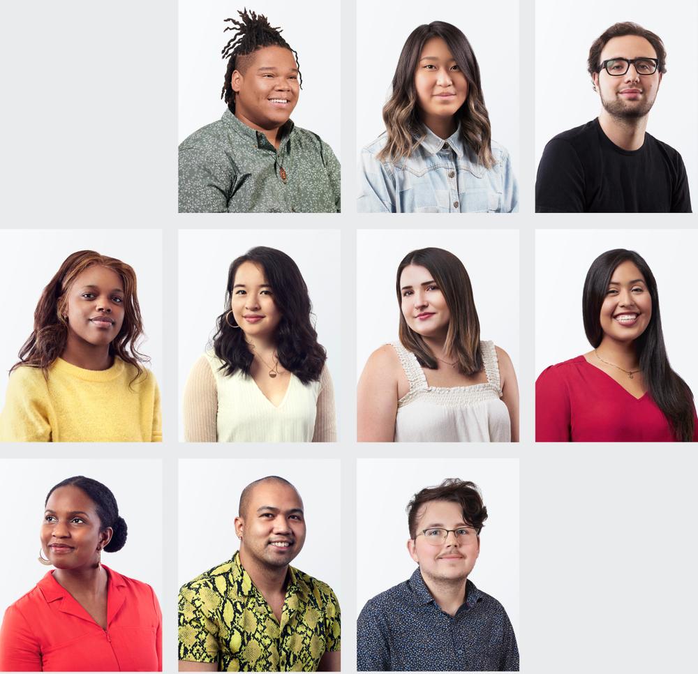 Collage di neo-laureati della classe 2020