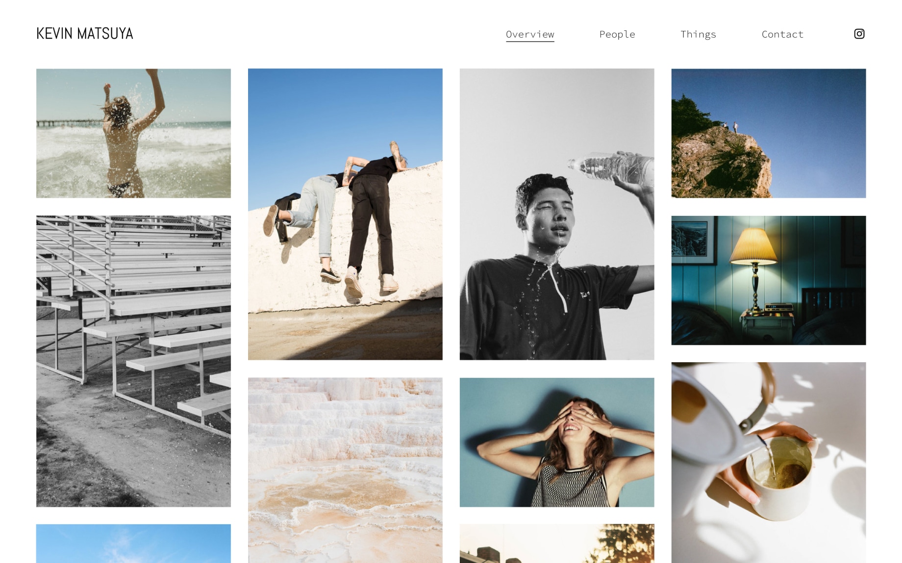 Desktop version of the Matsuya.