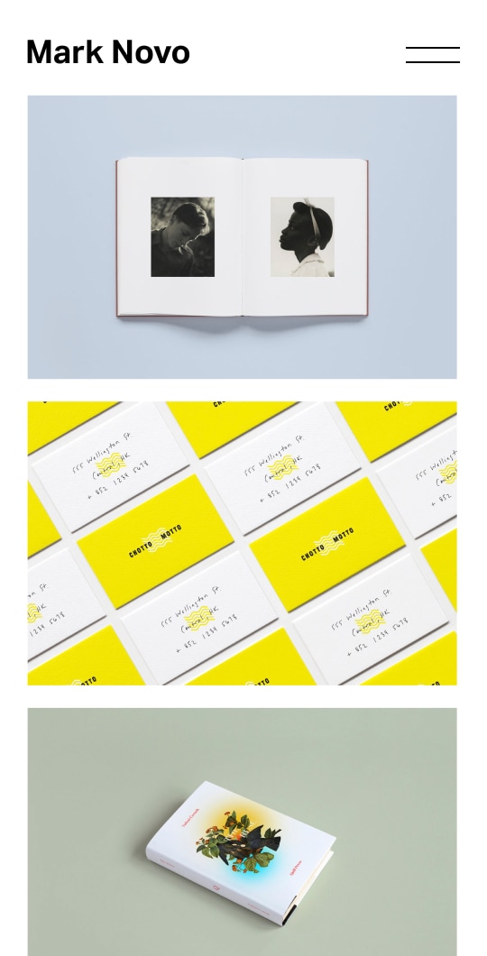 Mobile version of the Novo.