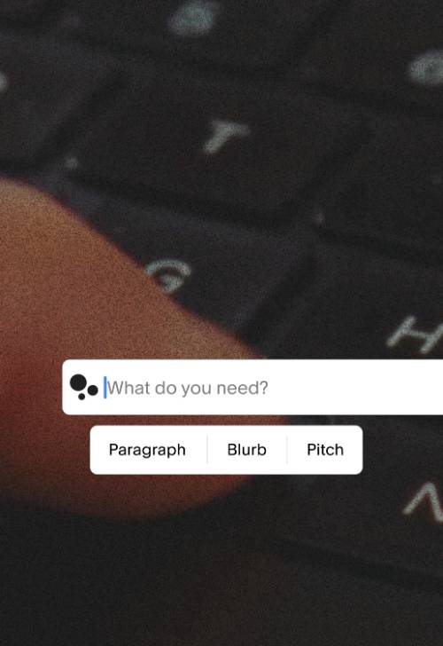 Finger pressing black keyboard