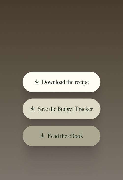 A download button allows users to save a digital recipe as a file for offline use.