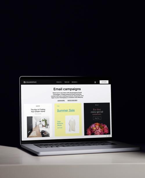 On-brand email campaigns from Squarespace, fully customizable to fit your communication needs.