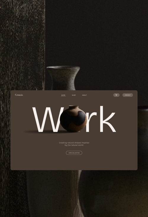 Custom rotating text wrapper using Squarespace’s creative motion design tools.