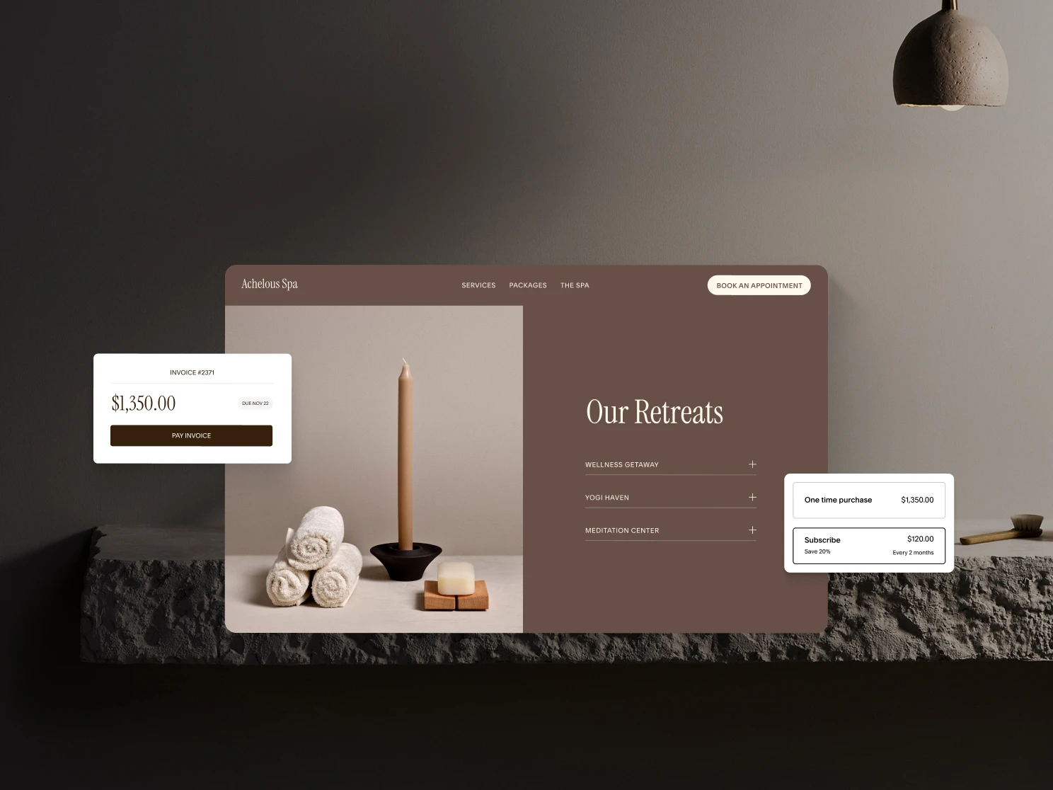 Squarespace - Offer services