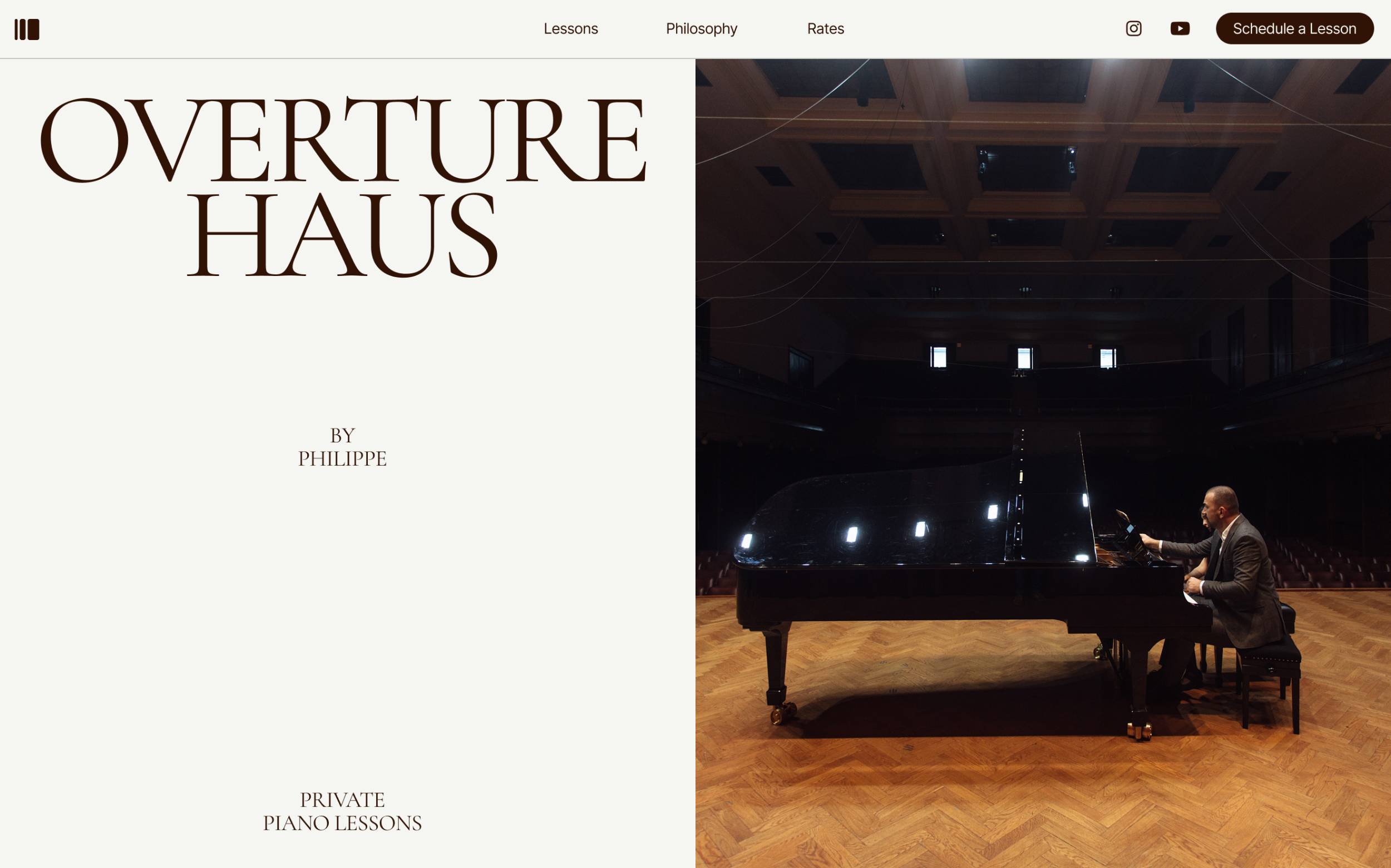 Piano Website