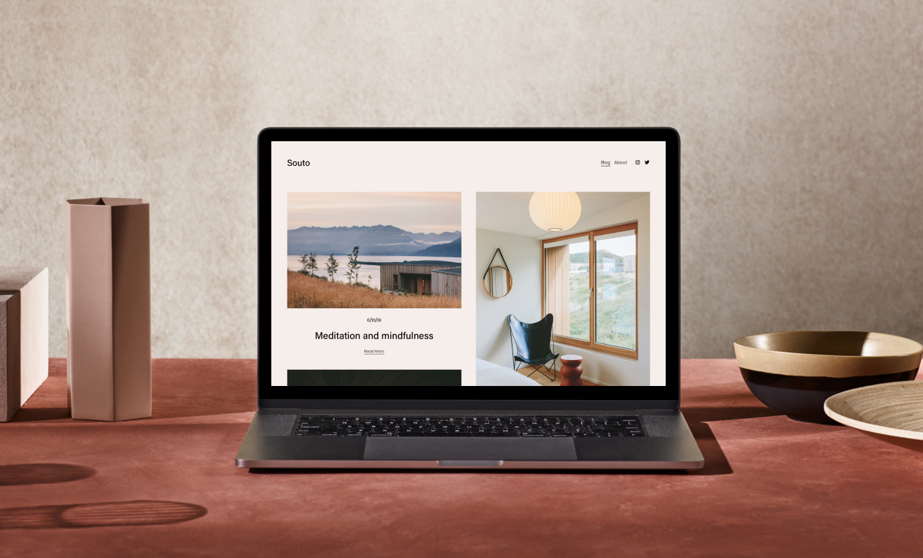 Start a blog on Squarespace