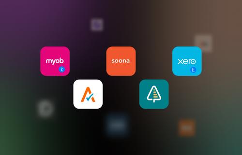 New business tools available including MYOB by Amaka, Soona, Xero by Amaka, Avalara and Sprout.