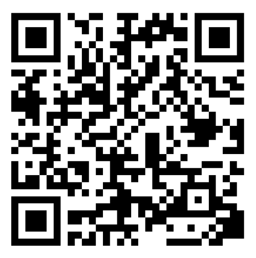 Código QR para abrir la aplicación de Squarespace