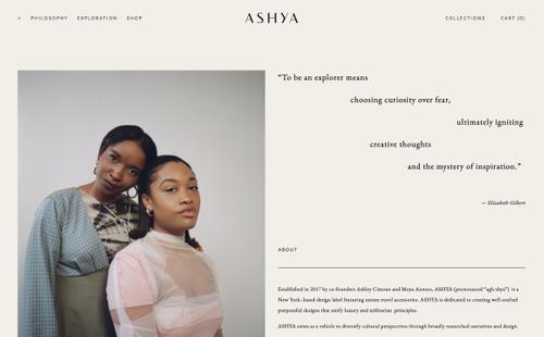 Sito Web di Ashya