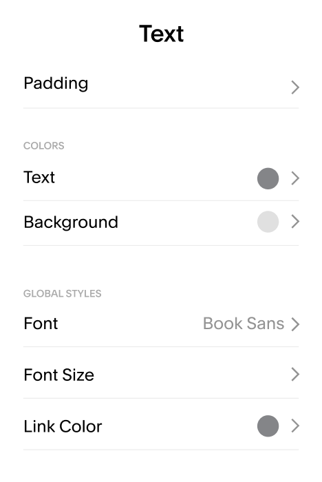 Font Editor UI