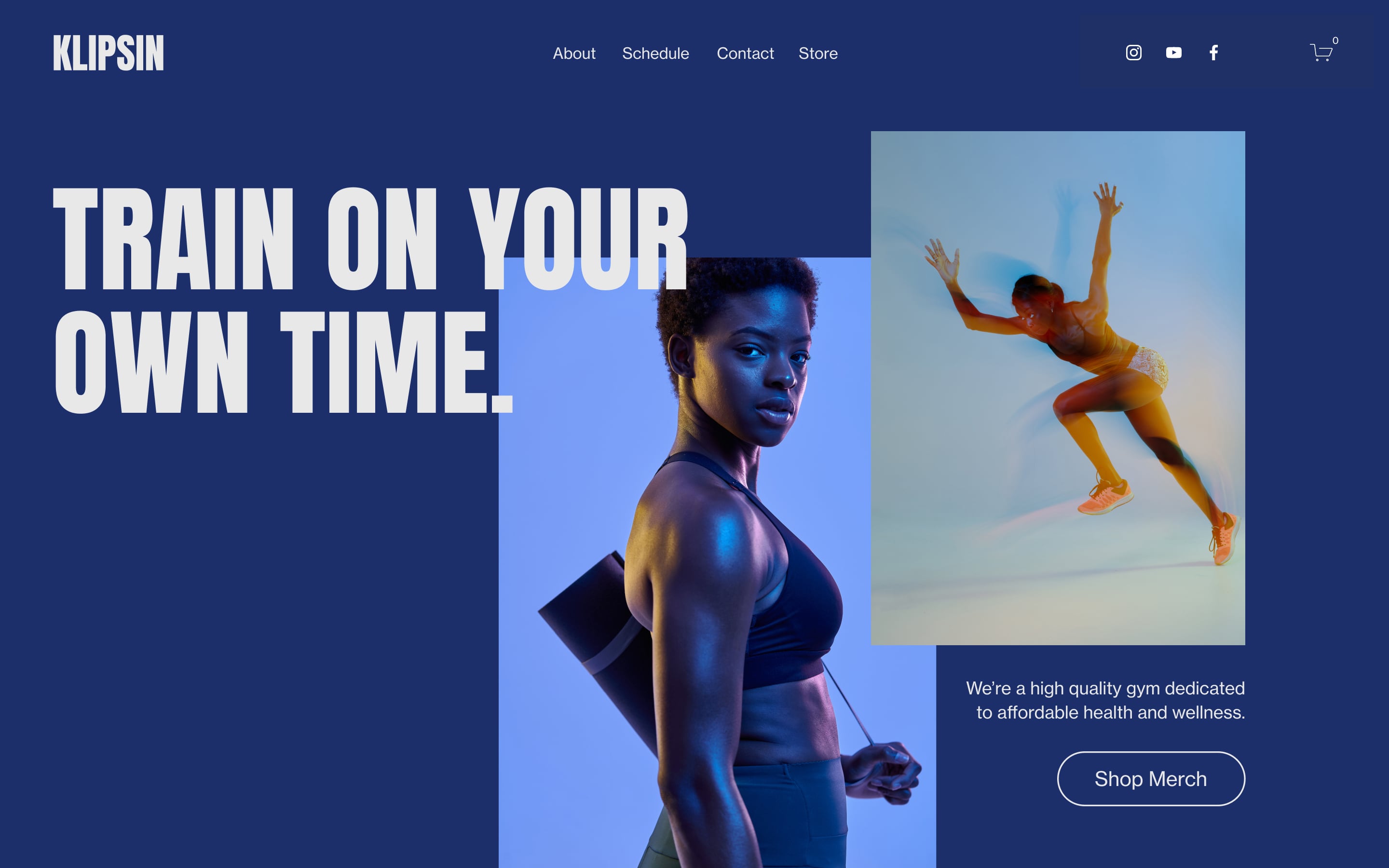 在Squarespace 7.1上使用流体引擎的客户示例