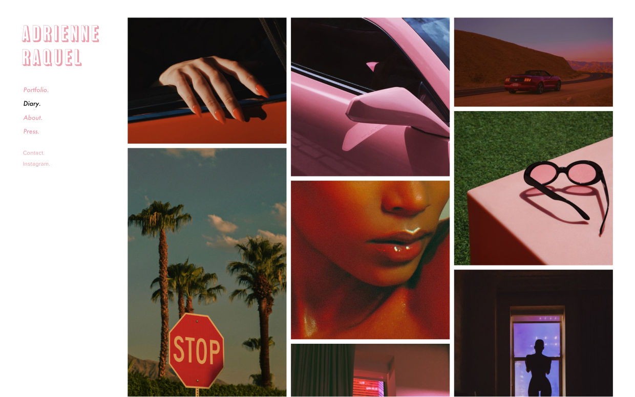 Website homepage