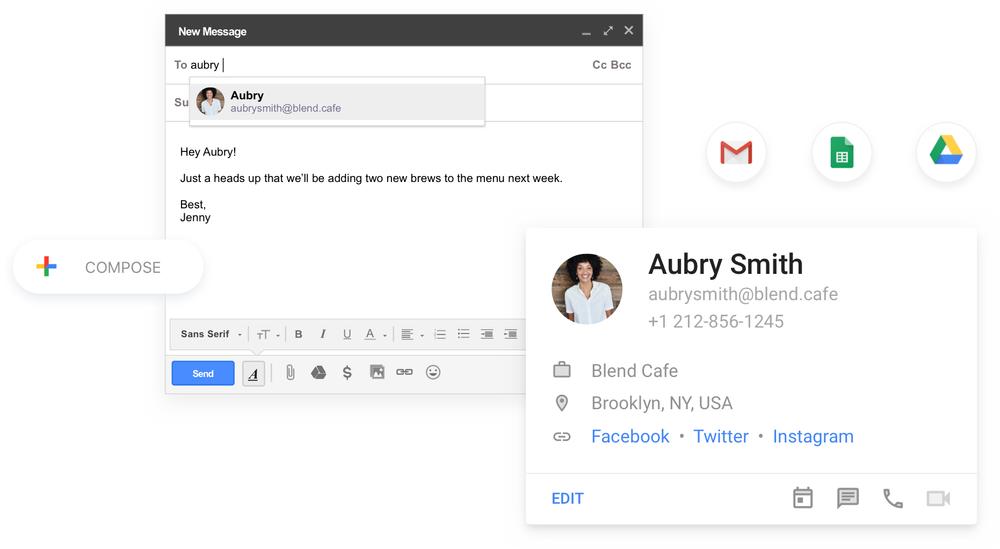 Endereço de email profissional — Email para empresas — Squarespace