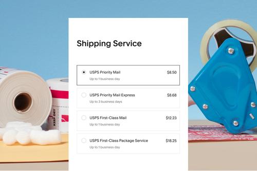 Flexible shipping options example